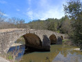 Les vignobles de Corconne et le Pont des Cammaous