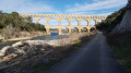 Pont du Gard et vestiges de l'aqueduc