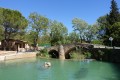 Pont romain et piscine de Salernes