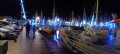 Port de Paimpol avec illumination Noël