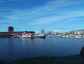 Port du Bassin de la Marine et le bâteau Princess Elizabeth