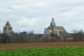 Provins vu des champs