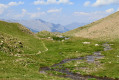 retenue d'eau en aval du lac de Terres Pleines