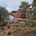 Boucle de l'arche et de l'ermitage à Prades en Espagne