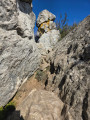 Montagne du Bau Trauqua sur le Chemin des Crêtes
