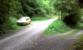 Route d'accès au parking de la chapelle St Etienne à la sortie de Rosay