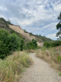 Barrage de Malpasset au départ du Col d'Auriasque