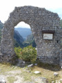 Ruines de l'Eglise Saint-André, vue sur le Val-de-Fier !