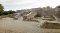 Ruines de l'oppidum coté est.