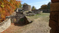 Ruines du chateau médiéval de Rougemont-le-Chateau