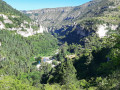 Le Causse Méjean depuis Saint-Chély du Tarn