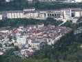 Saint-Claude à partir du Belvédère de la Pointe de la Roche