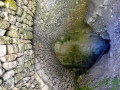 Salle voûtée du moulin de Corbière