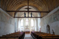 Selles-St-Denis : intérieur de la chapelle St Genouph