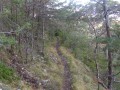 Sentier après le col du gros moure