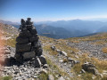 Sentier d'accès au sommet