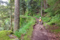 Sentier en contrebas du Schallern