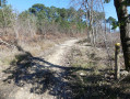 Sentier sur la colline de la Bachellerie