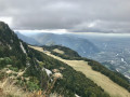 Le Bec de l'Orient et la Grotte de la Ture depuis le Banc de l'Ours