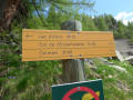 Signalisation Col de L'Encombrette