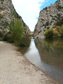 sortie des gorges