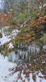 Stalactite de glace