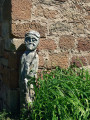 statue à l'ancien Cloître de Comberoumal