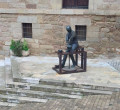 Statue de potier à Navarrete