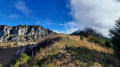 Sur la crête en direction du col des Frêtes