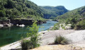 Sur les bords de l'Ardèche