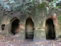 Around the remains of Dale Abbey and The Hermitage cave