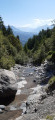 Torrent des Farelles et vue sur le Champsaur