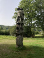 Totem sur le circuit des étangs de la Risle