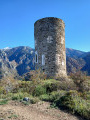 La Tour de Goa (Torre de Goà) depuis Vernet-les-Bains