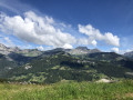 Panorama depuis la montée vers le Mont Lachat