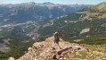 Très beau cairn sur la descente du col de La Pare