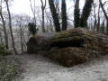 Un bunker dans le cimetière