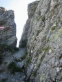 Un passage entre l'Autriche et l'Italie, sur la cime Frugnoni