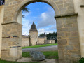 Une vue du château de la Groulaie