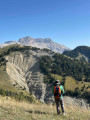 une vue sur les montagnes du Dévoluy