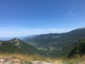 À cheval sur le Plateau d'Ambel depuis le Refuge de la Gardiole