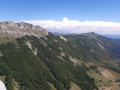 Vallée d'Omblèze depuis la crête de la Sausse