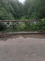 Le pont des sept évoyes (voies) au dessus de l'ancienne ligne de chemin de fer Florennes-Walcourt