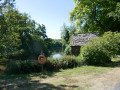 The Clowance Estate, with the carved tree, then following country tracks