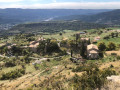 Le sommet de l'Andran via le village de Courbons
