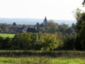 Village de La Berthenoux vu des Hérauts