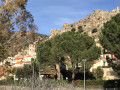 Les gorges de la Guillera, le château et le village de Rodès