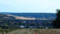 Villeneuve-sur-Yonne vue des hauteurs de Passy