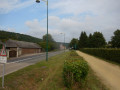 Voie cyclable, Route de Lyons la For&ecirc;t