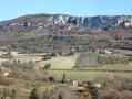 Vu sur la Montagne après le chemin étroit